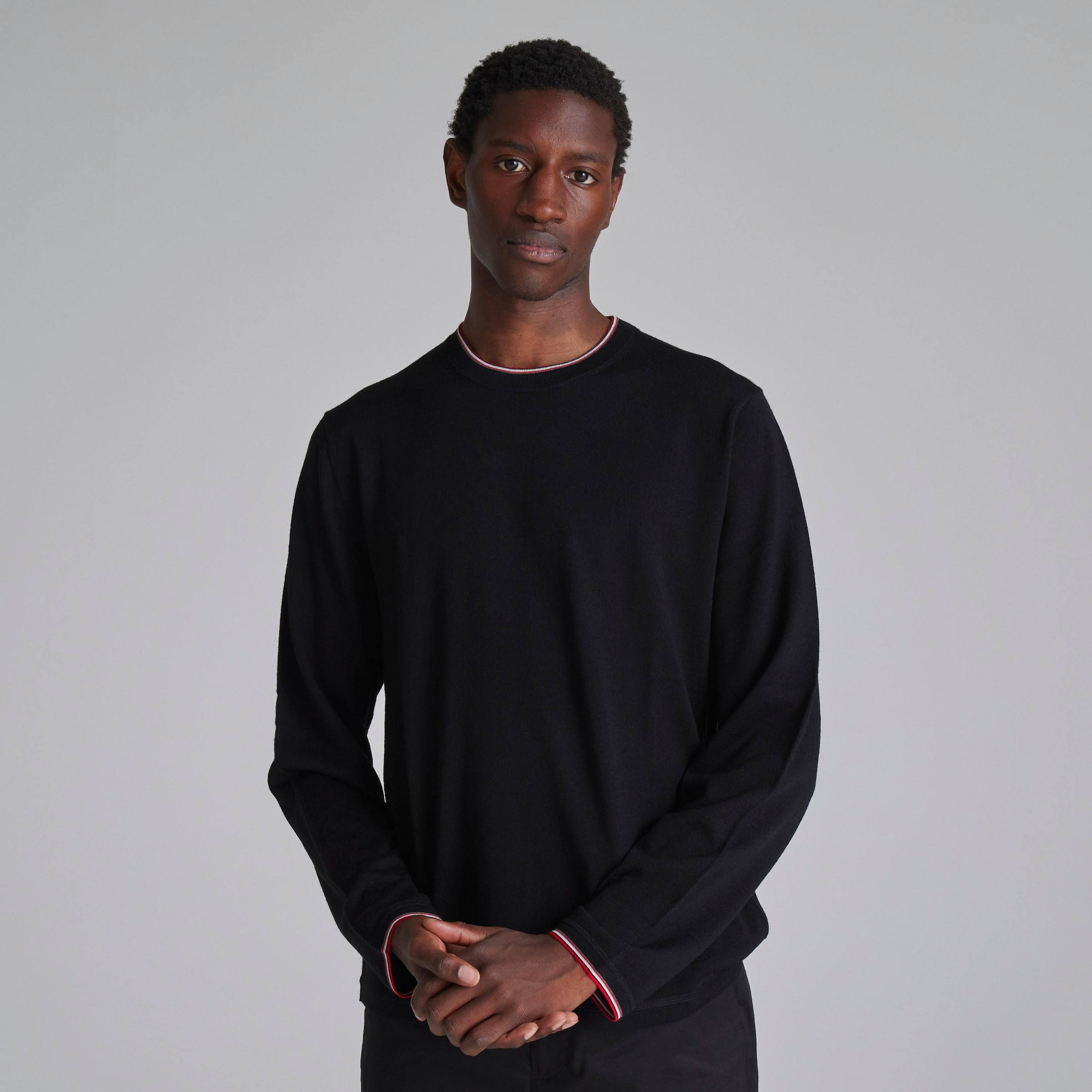 Buy Paul Smith x Manchester United Knitted Jumper Black Manchester United Store