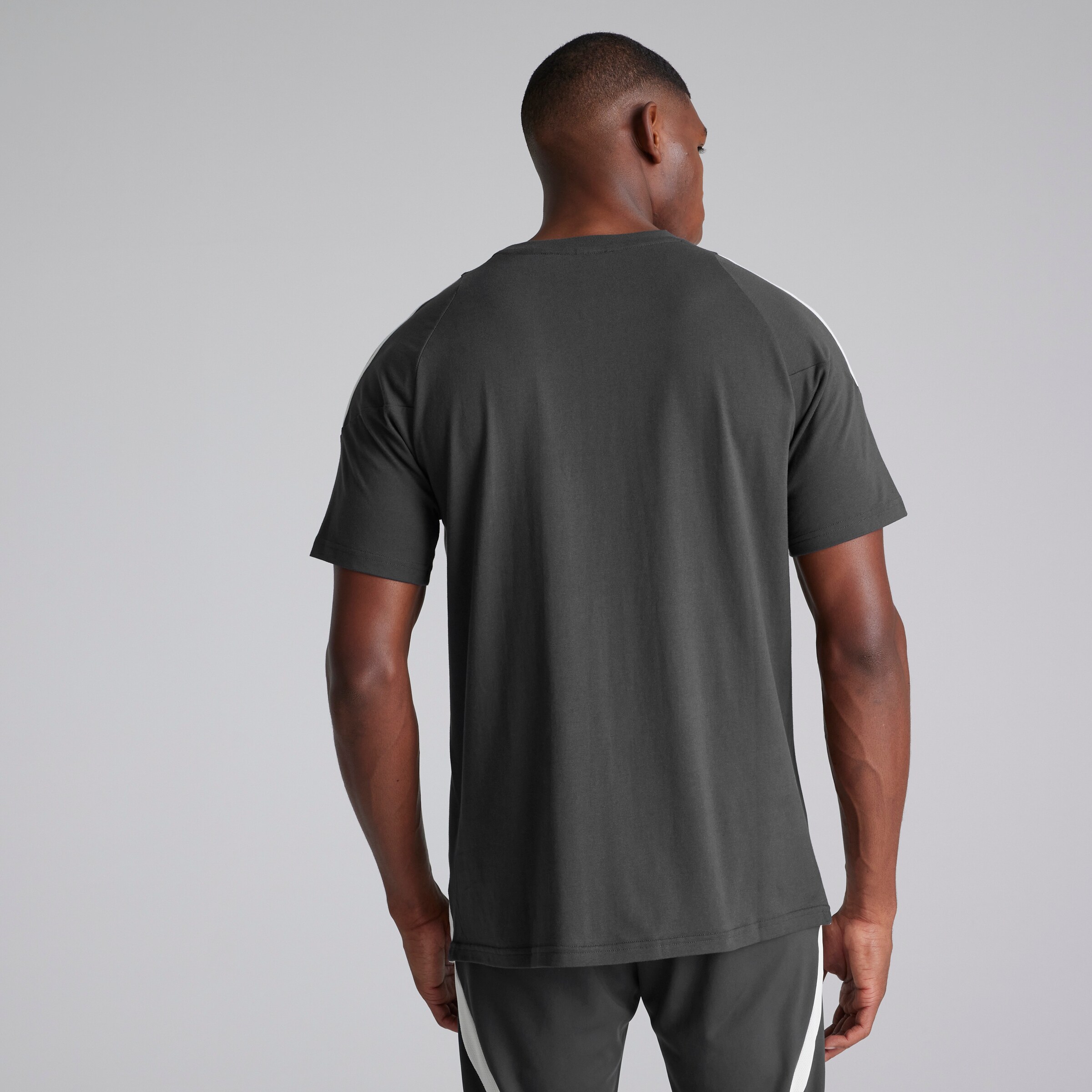 Manchester United European Training Tiro 24 T-Shirt Dark Grey Gris Détail [2-5]