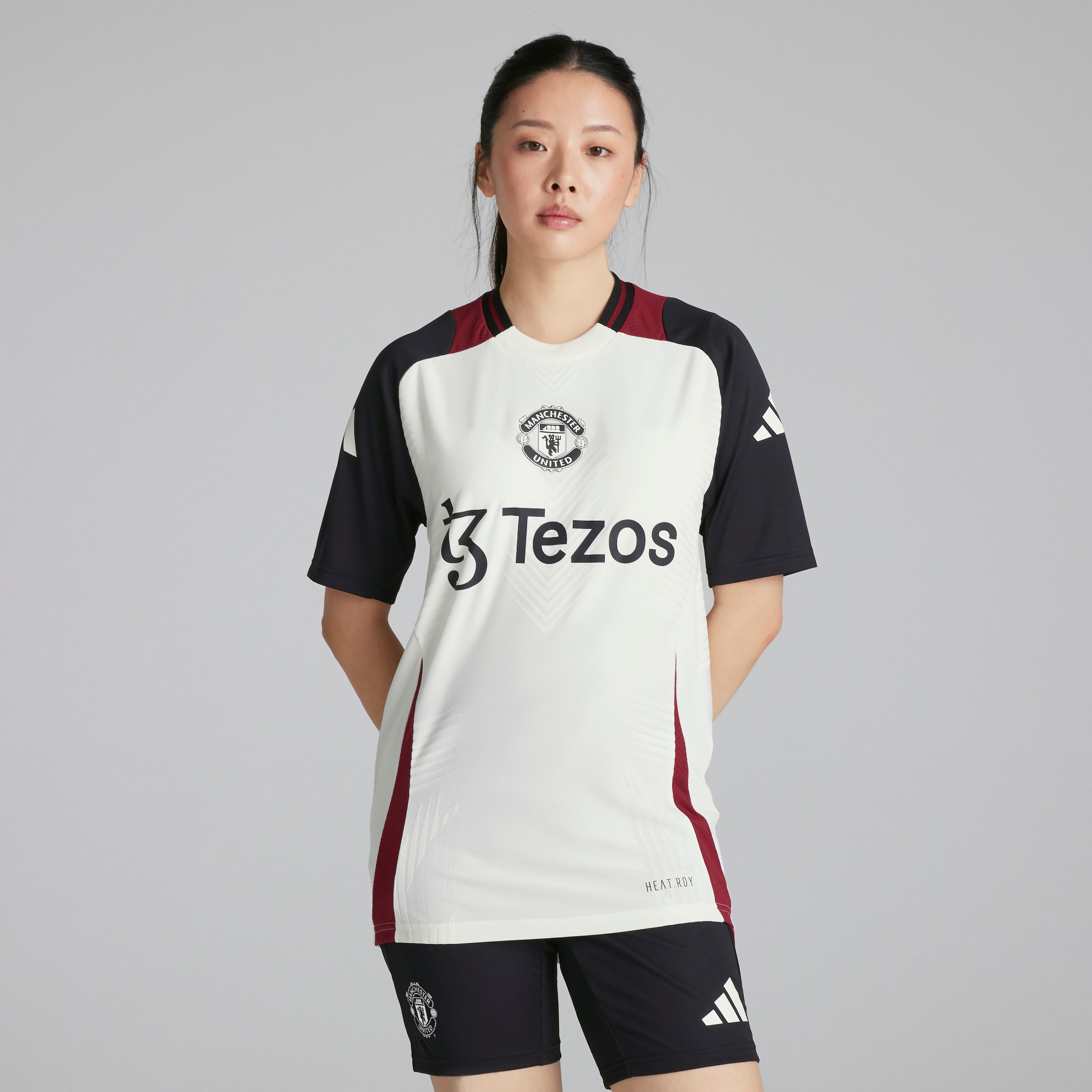 Buy Manchester United Womens Training Tiro 24 Jersey White