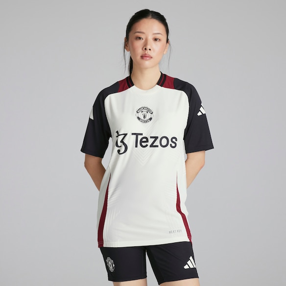 Manchester United Womens Training Tiro 24 Jersey White White