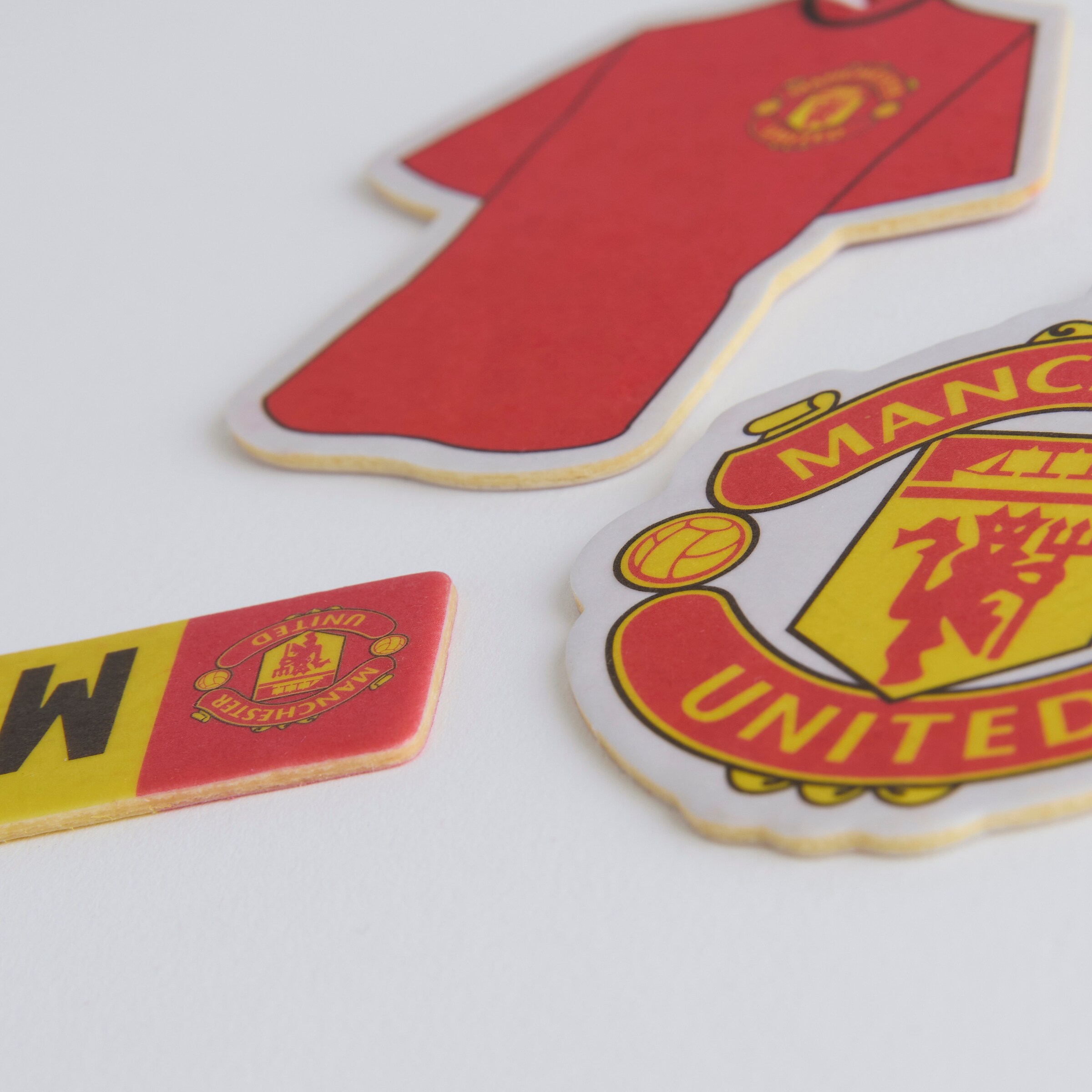 Manchester United Air Fresheners 3 Pack Multi Detail [3-3]