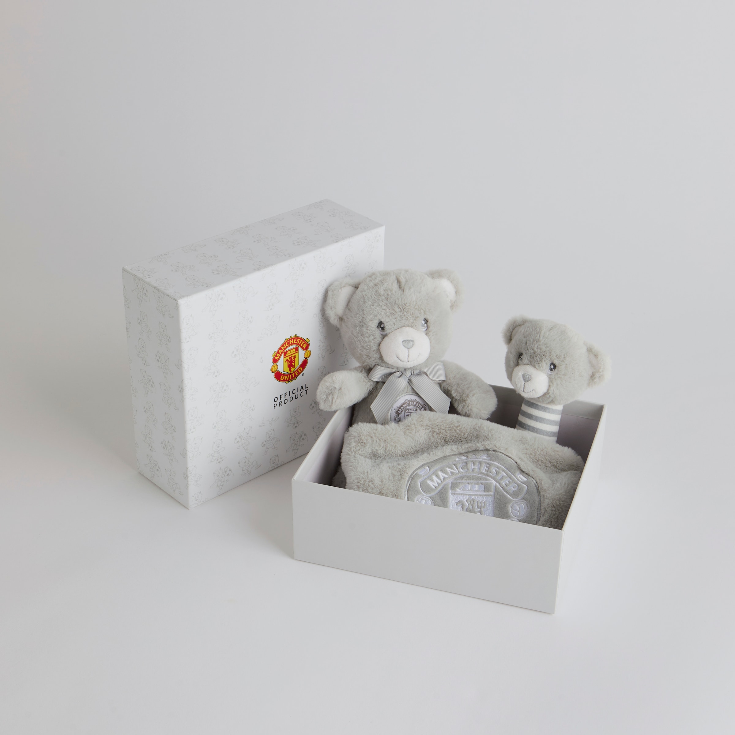 Manchester United My First Gift Set White