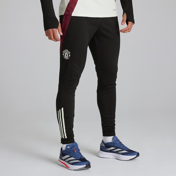 Manchester United Mens Training Tiro 24 Pants Black Black