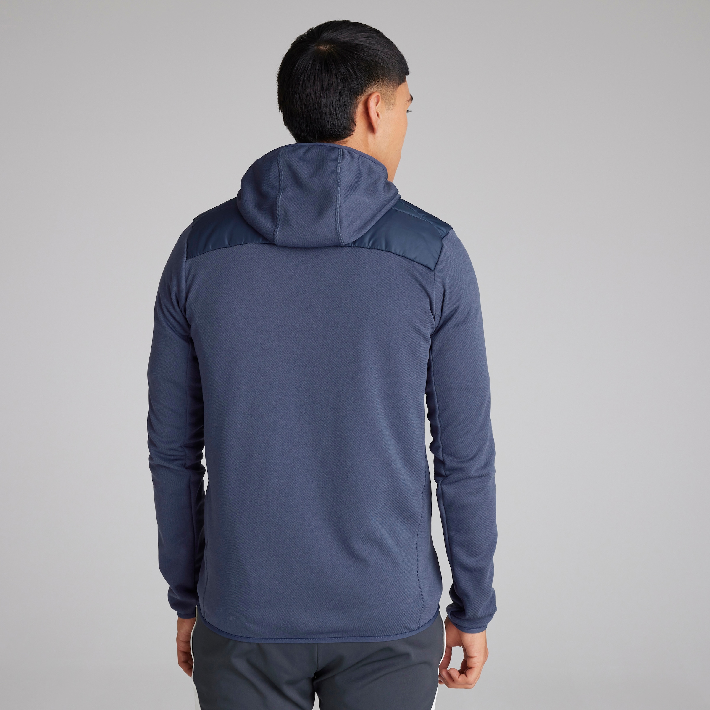 Manchester United x adidas Mens Terrex Multi Hybrid Insulated Jacket Navy Navy blue Detail [2-5]