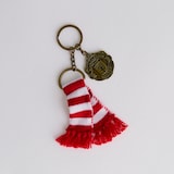 Manchester United Scarf Keyring Red