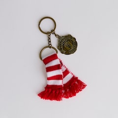 Manchester United Scarf Keyring Red