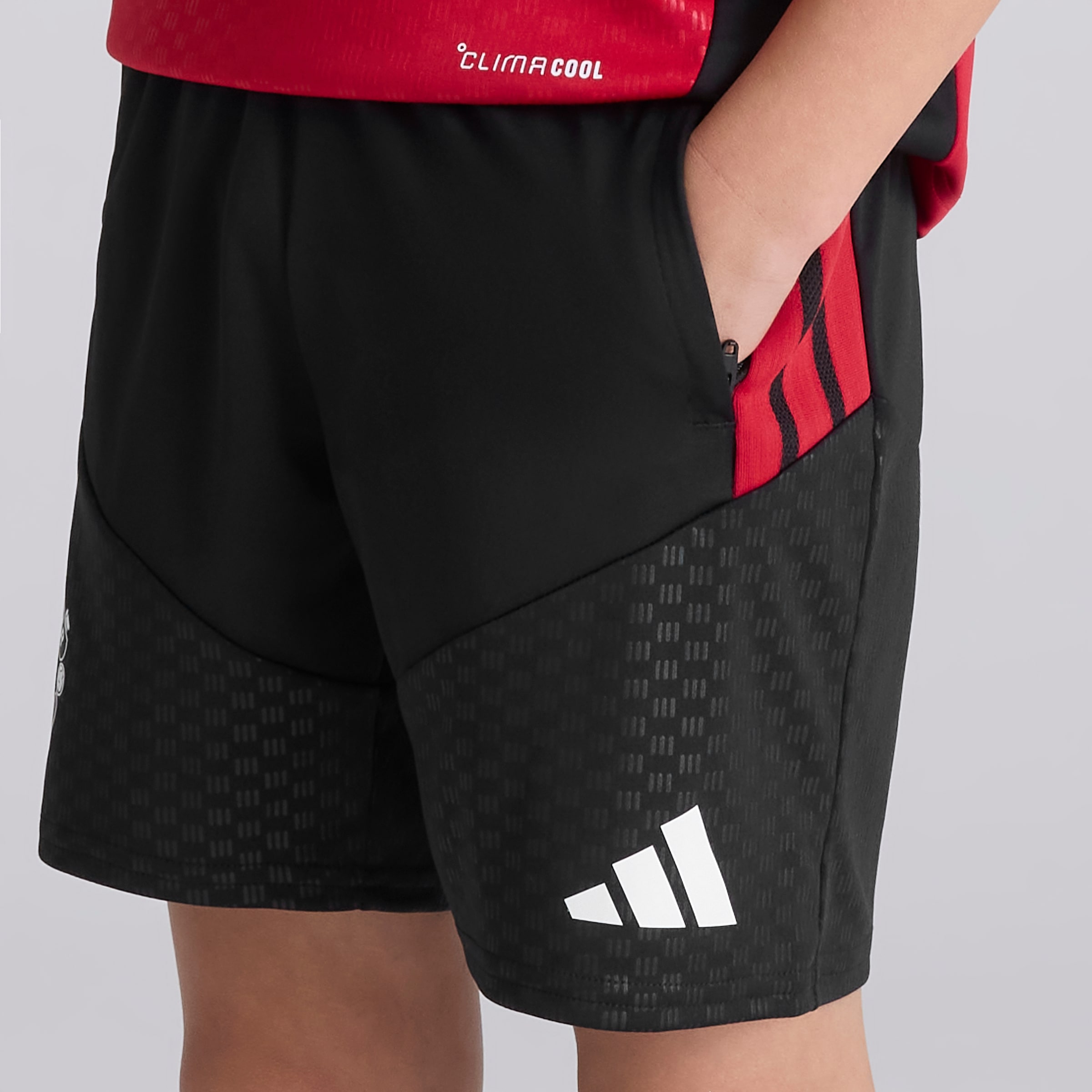 Manchester United Kids 26/27 Training Tiro Shorts Black Black Detail [4-5]