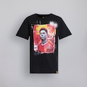 Manchester United Kids Graffiti Rashford T-Shirt Black