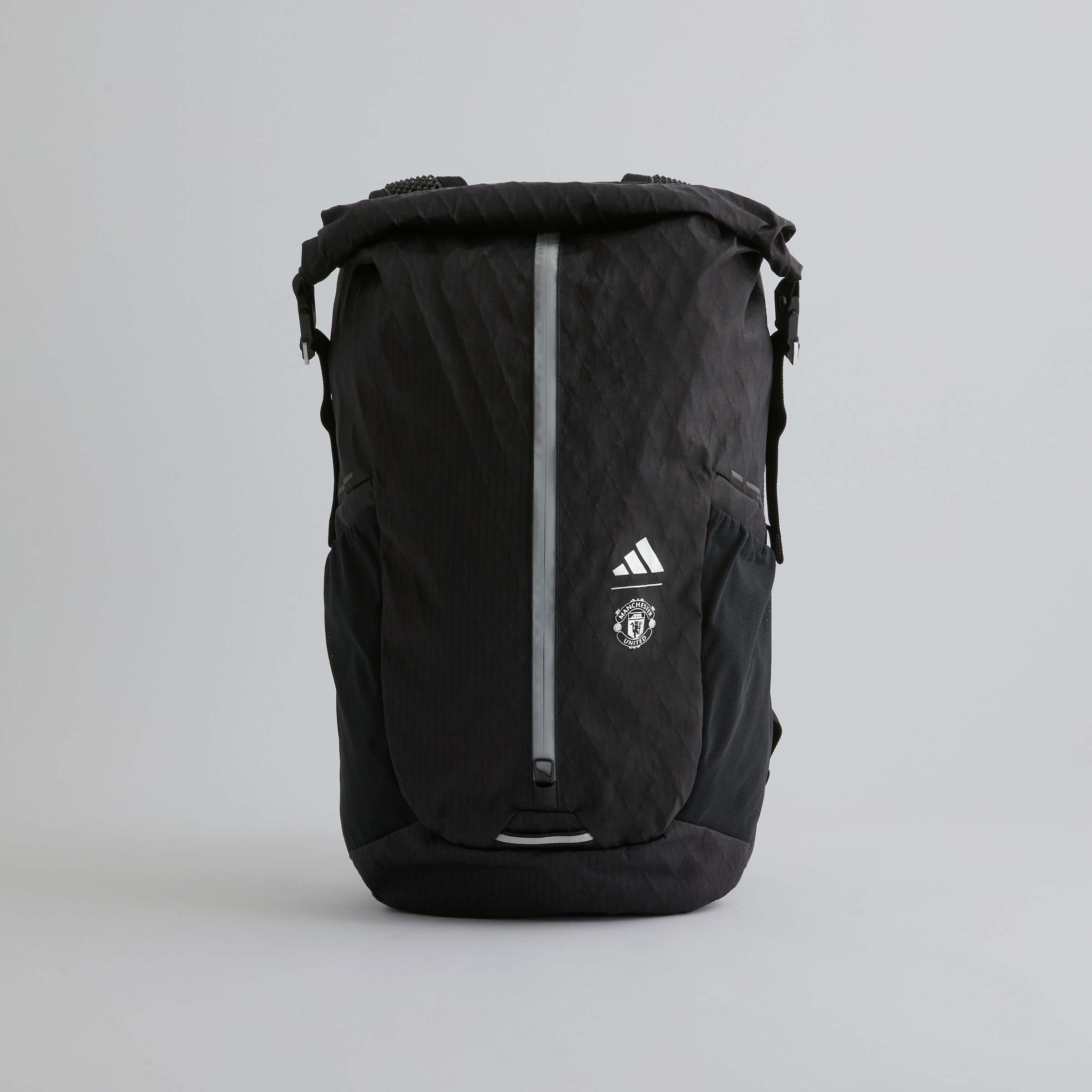 Manchester United x adidas Roll Top Backpack Black 黑色