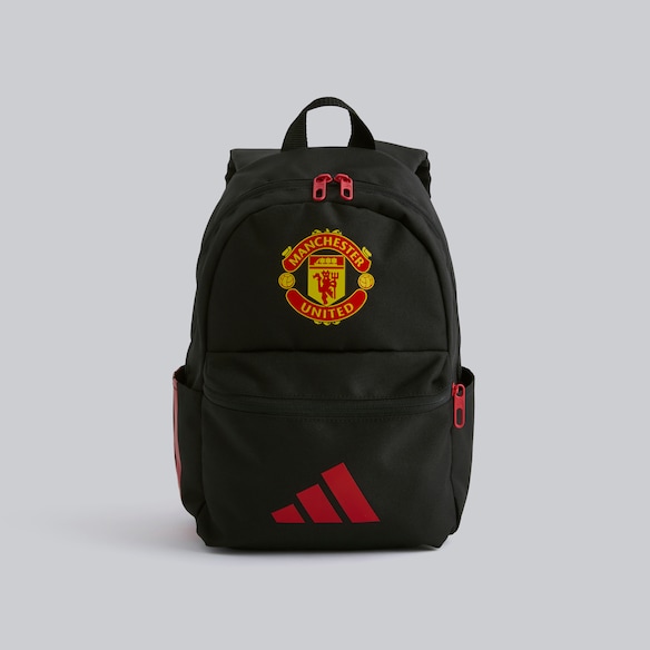 Manchester United x adidas Kids Home Backpack Black 黑色