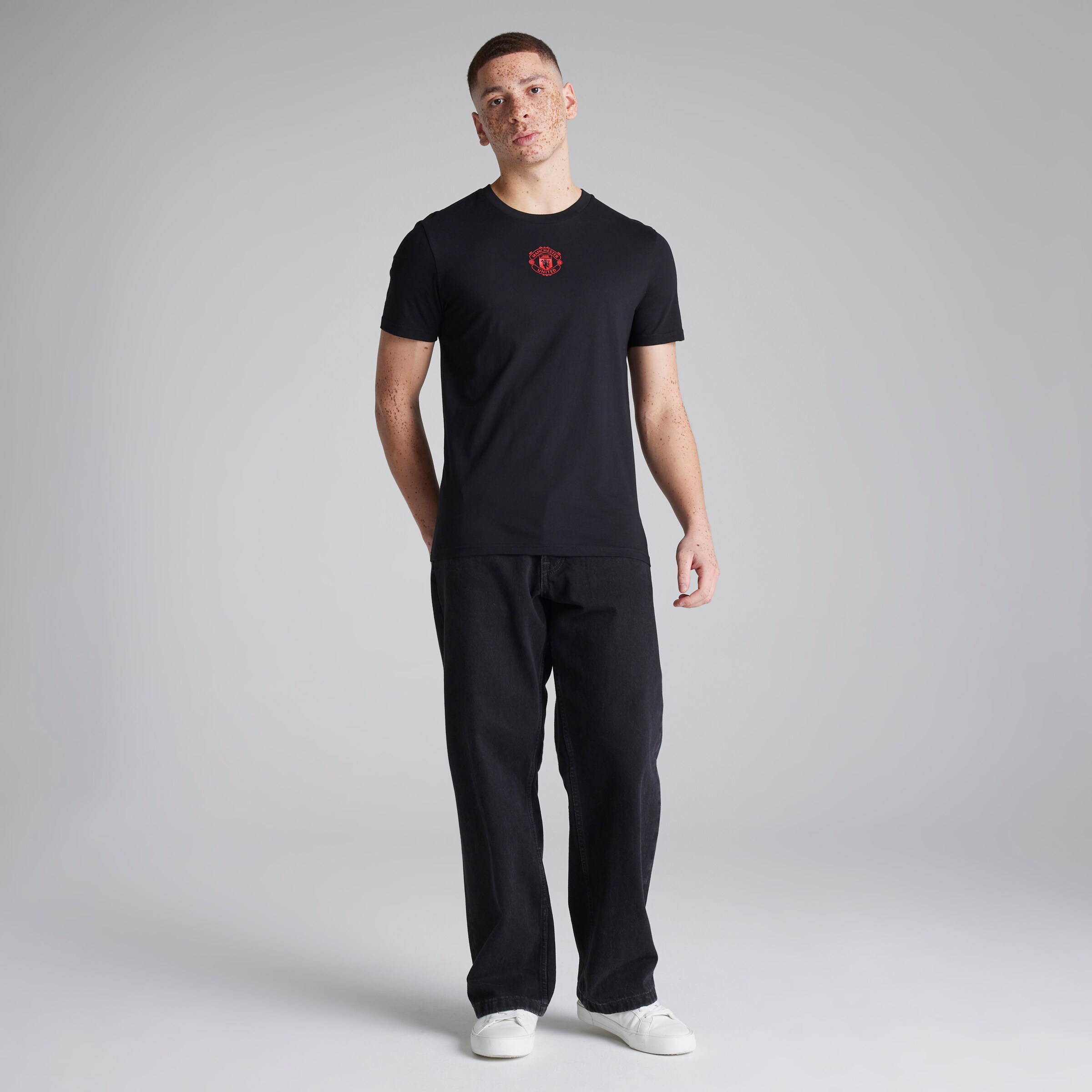 Manchester United The Impossible Dream T-Shirt Black Noir Détail [3-8]