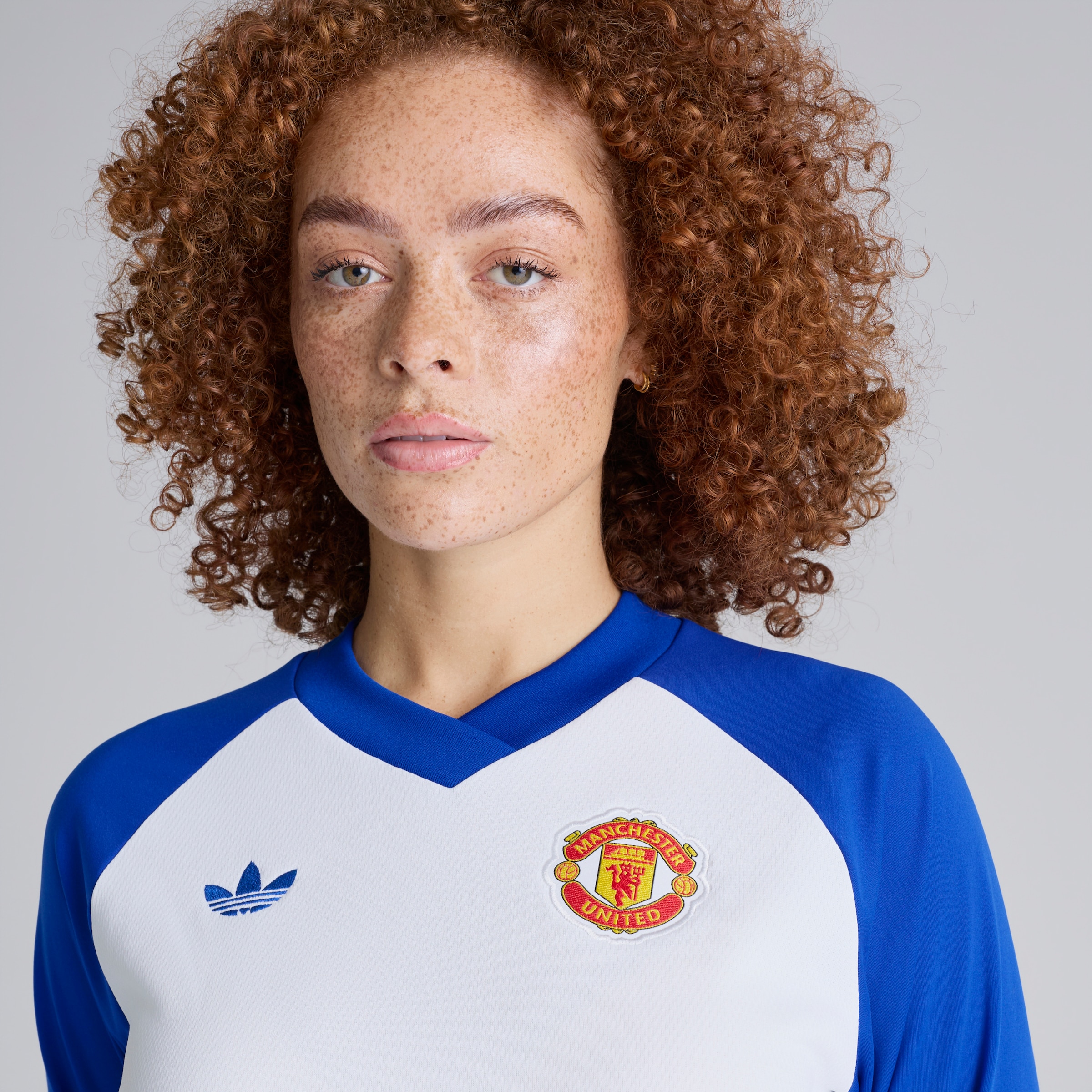 Manchester United Womens 26/27 Away Pre Match Warm Top Blanc Détail [5-6]