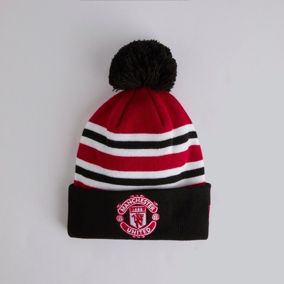 Cappello Berretto Maglia Manchester United Reversibile Nero Rosso Bianco Ufficia - Foto 8