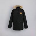 Manchester United x adidas Hooded Parker Jacket Black