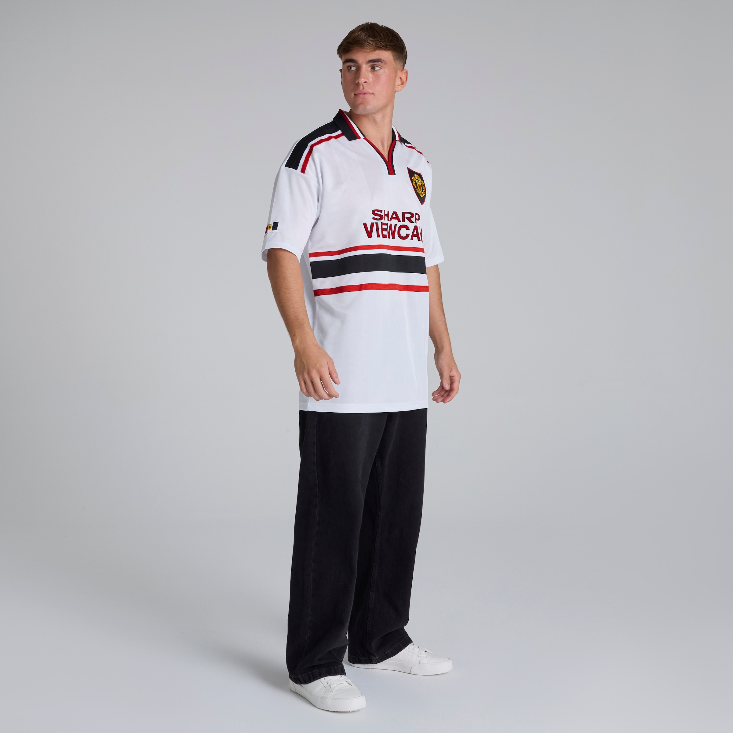 ウェア Manchester United 1997/98 Away Uniform Manchester United 1997-98 Away Kit