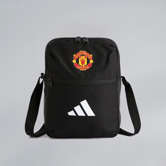 Manchester United x adidas Essentials Organizer Schwarz Schwarz