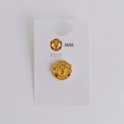 Manchester United Crest Pin Badge Red