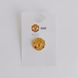 Manchester United Crest Pin Badge Red