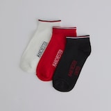 Manchester United Kids Ankle Socks 3 Pack Multi