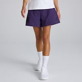 Manchester United x adidas Womens Z.N.E. Shorts Purple