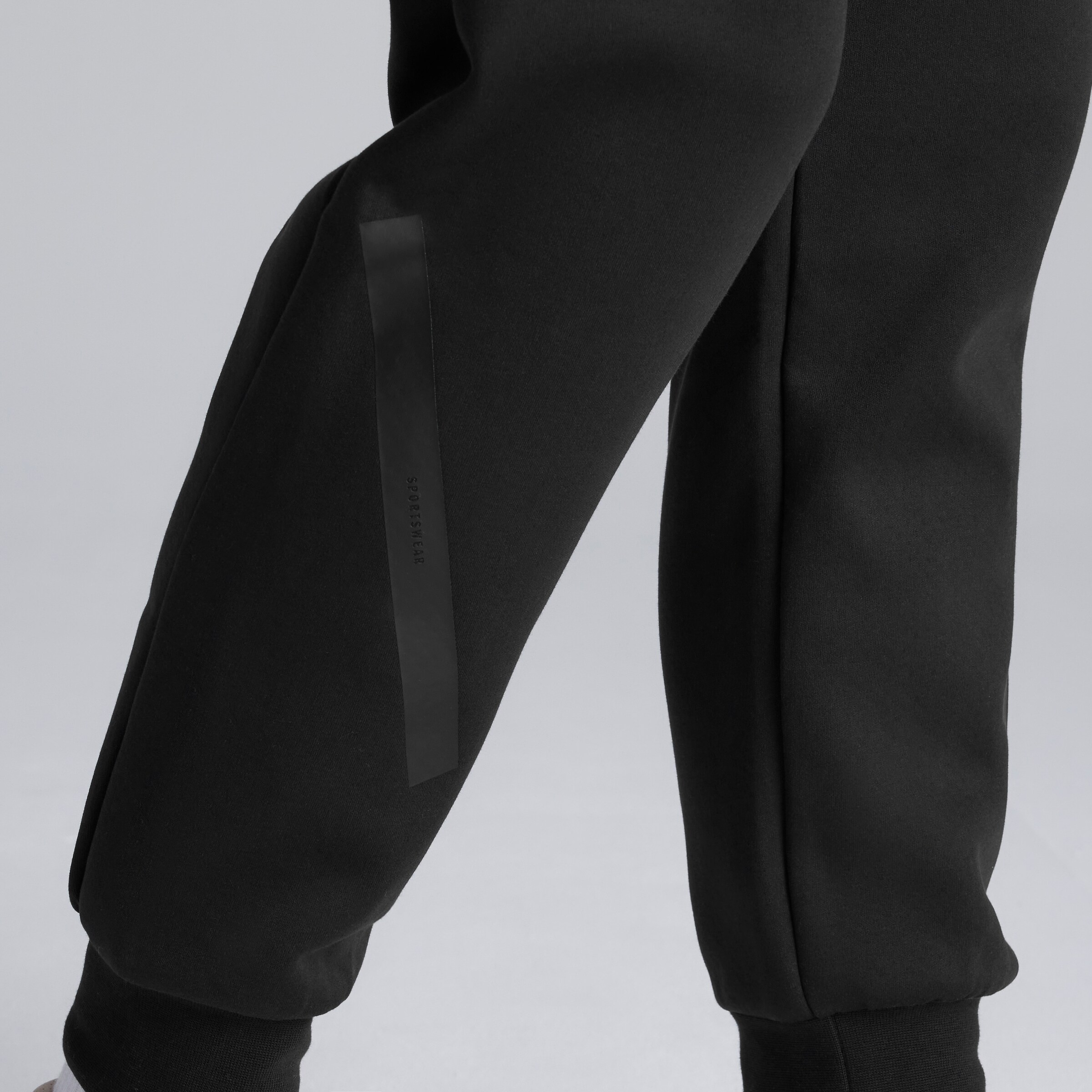 Pantalons de SurvÃªtement Noir Z.N.E. de Manchester United x adidas Femmes Noir Détail [6-6]