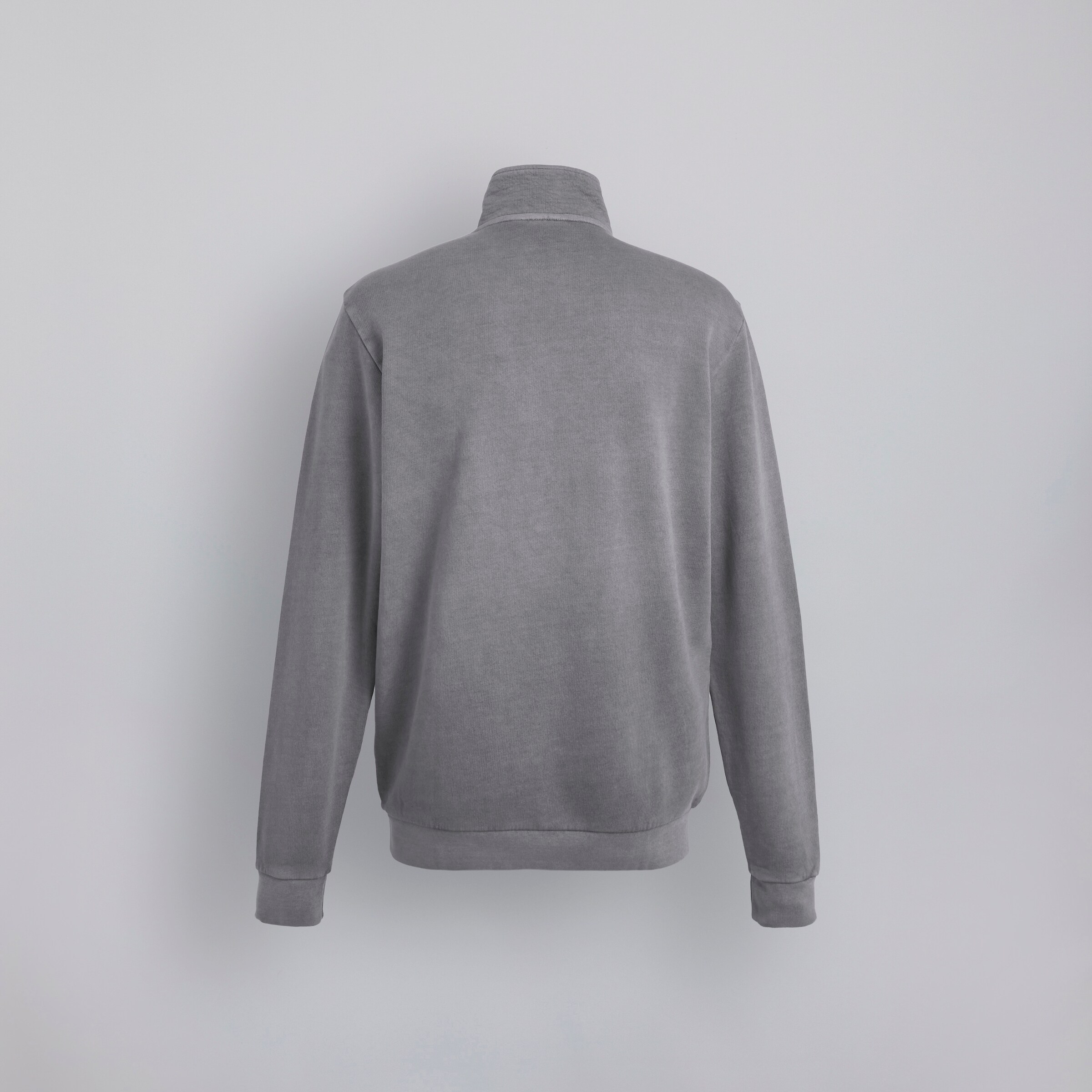 Manchester United x adidas Terrace Icons Quarter Zip Top Washed Black Noir Détail [7-7]