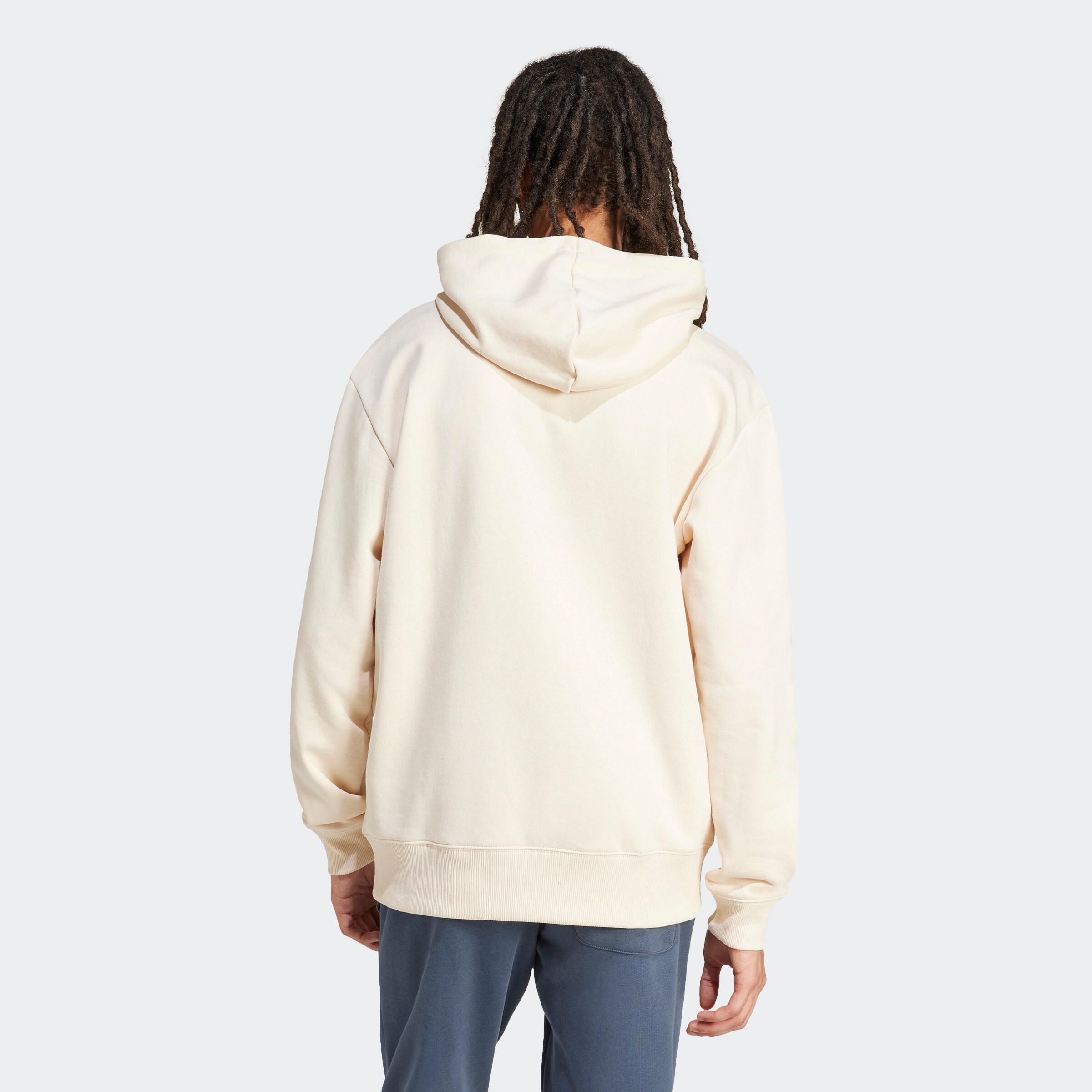 Manchester United x adidas SZNL Overhead Hoodie White White Detail [2-5]