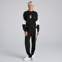 Manchester United x adidas Womens Laziday Tracksuit Black