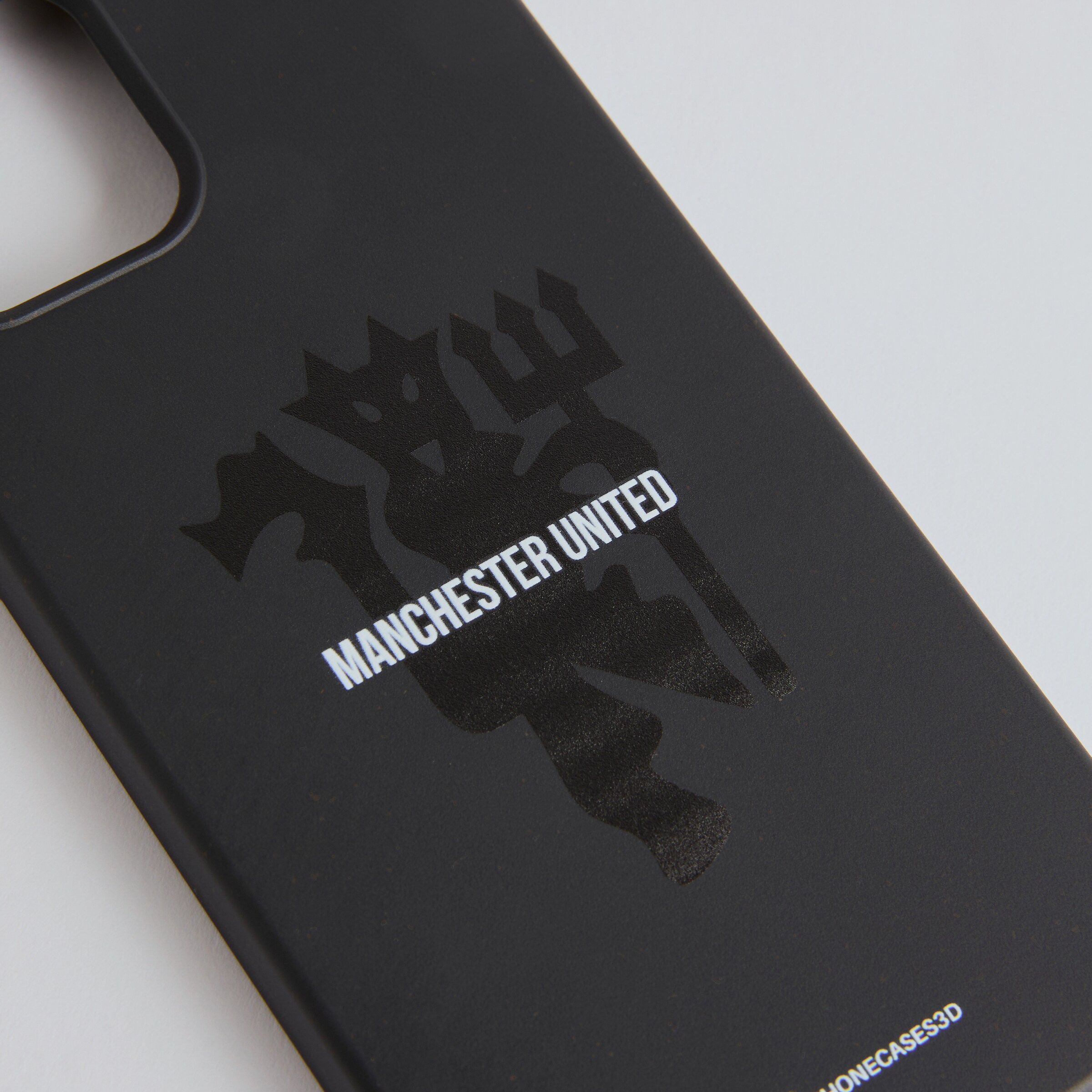 Manchester United Devil  Phone Case Black Black Detail [4-4]