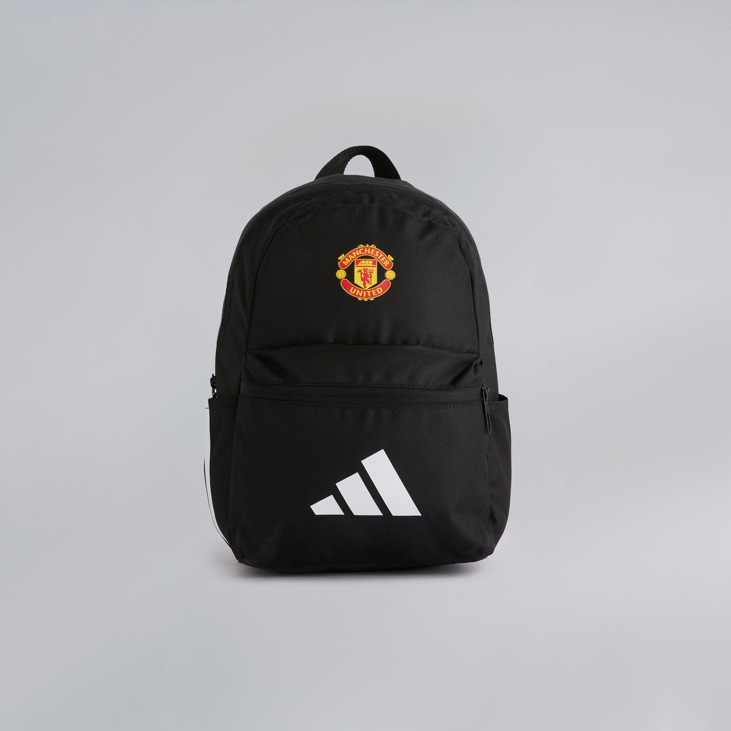 Manchester United x adidas Little Kids 3 Bar Backpack Black Black