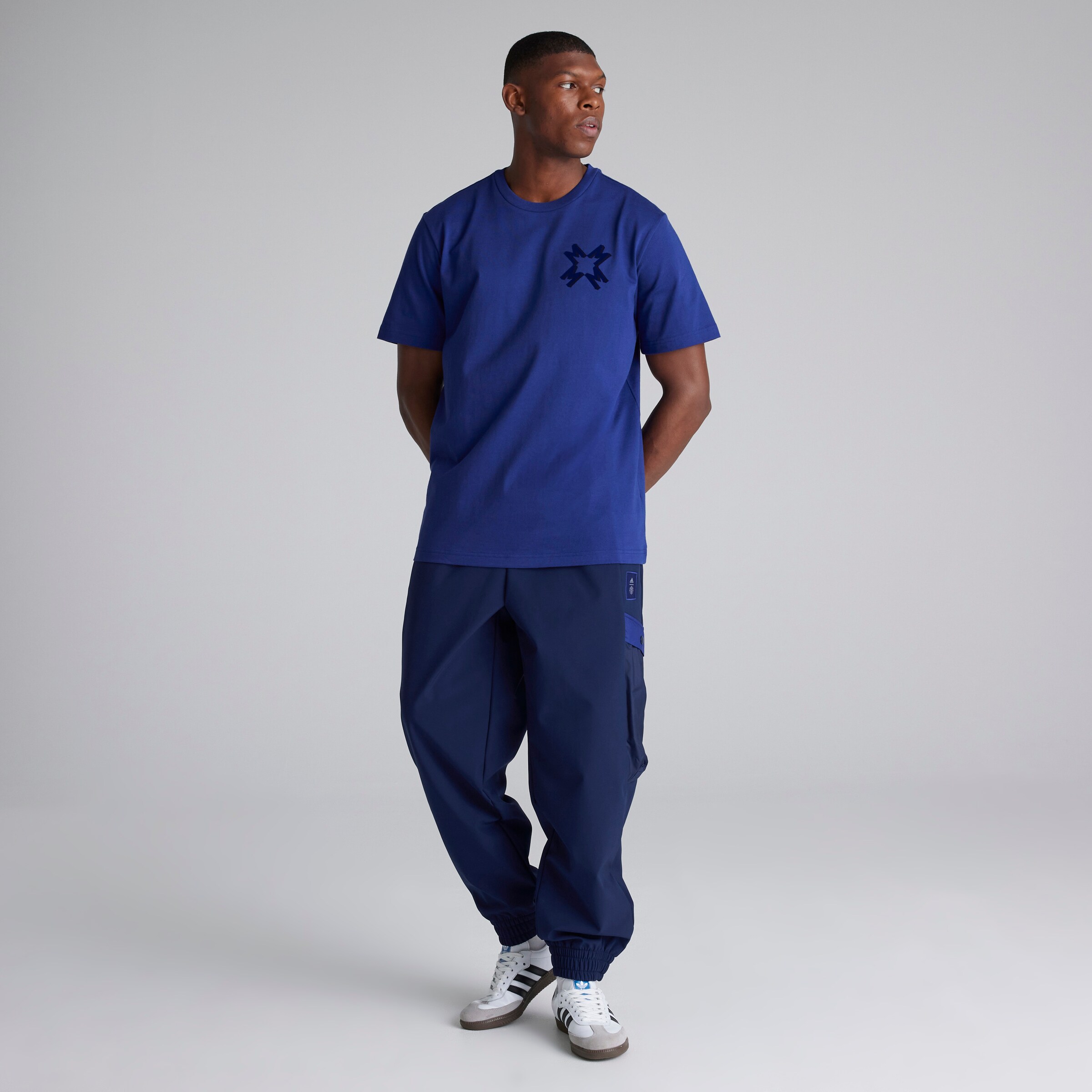 Manchester United Seasonal T-Shirt Bleu Bleu Détail [3-5]