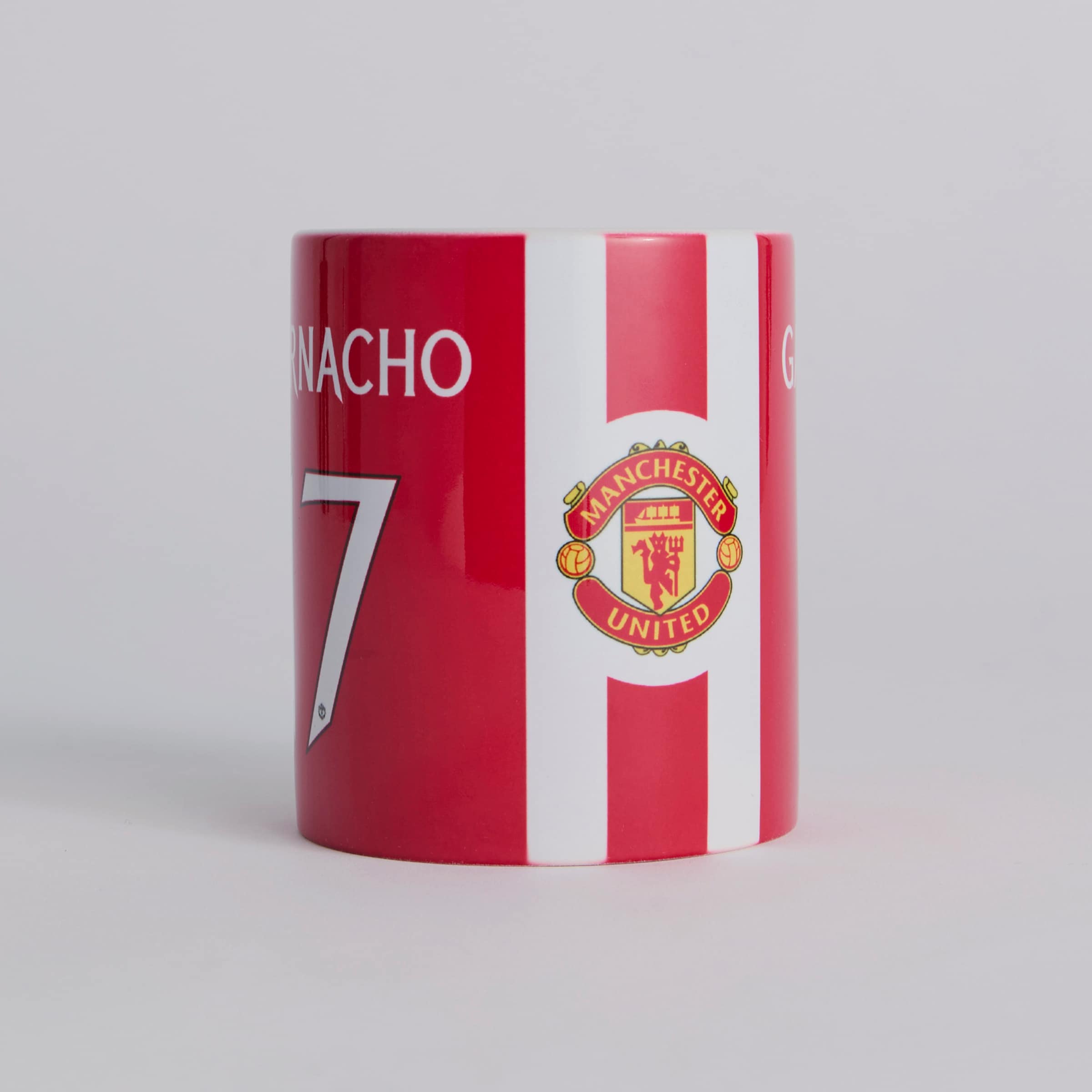 Manchester United Garnacho Mug Red Red Detail [4-4]
