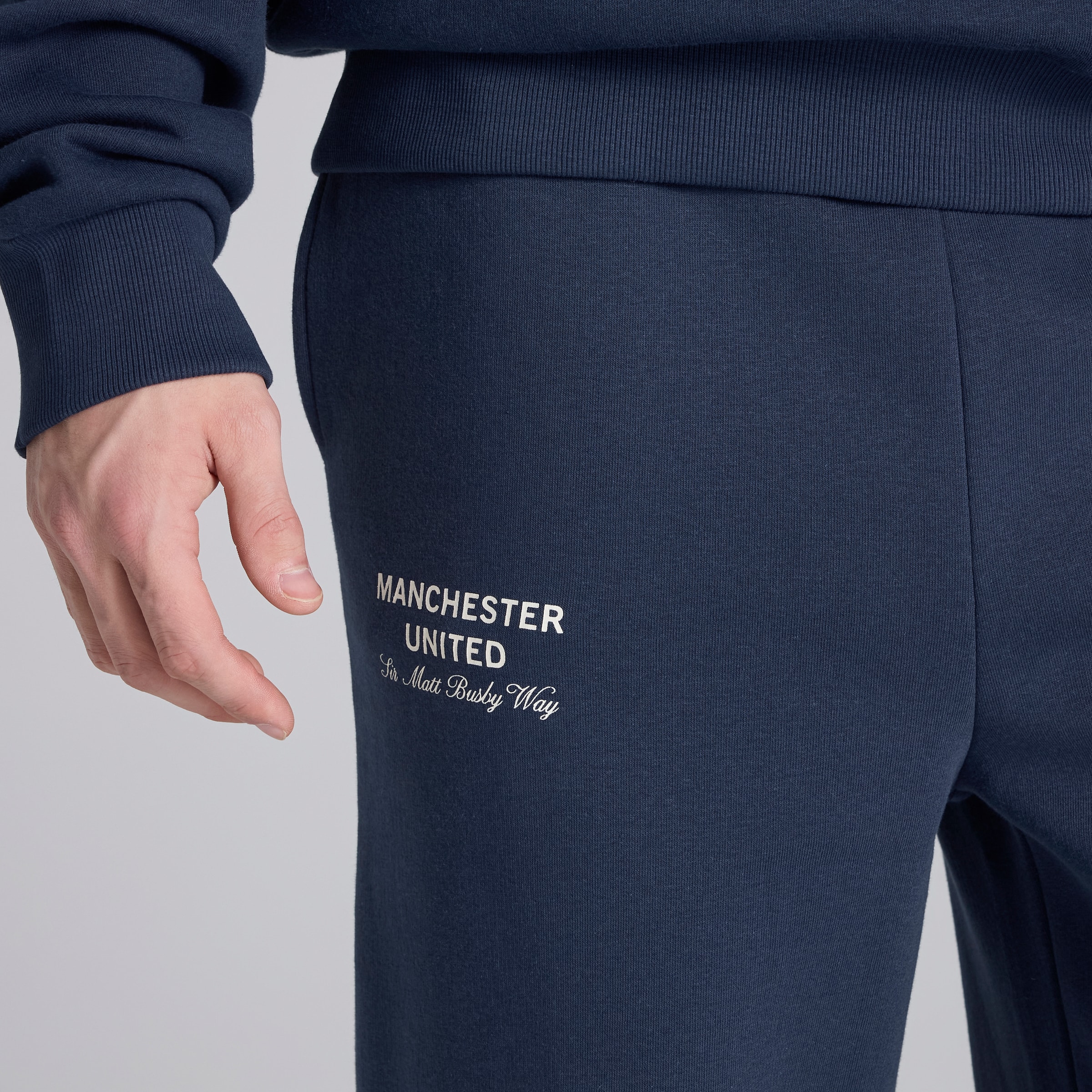 Manchester United Theatre of Dreams Joggers Navy Navy blue Detail [5-5]