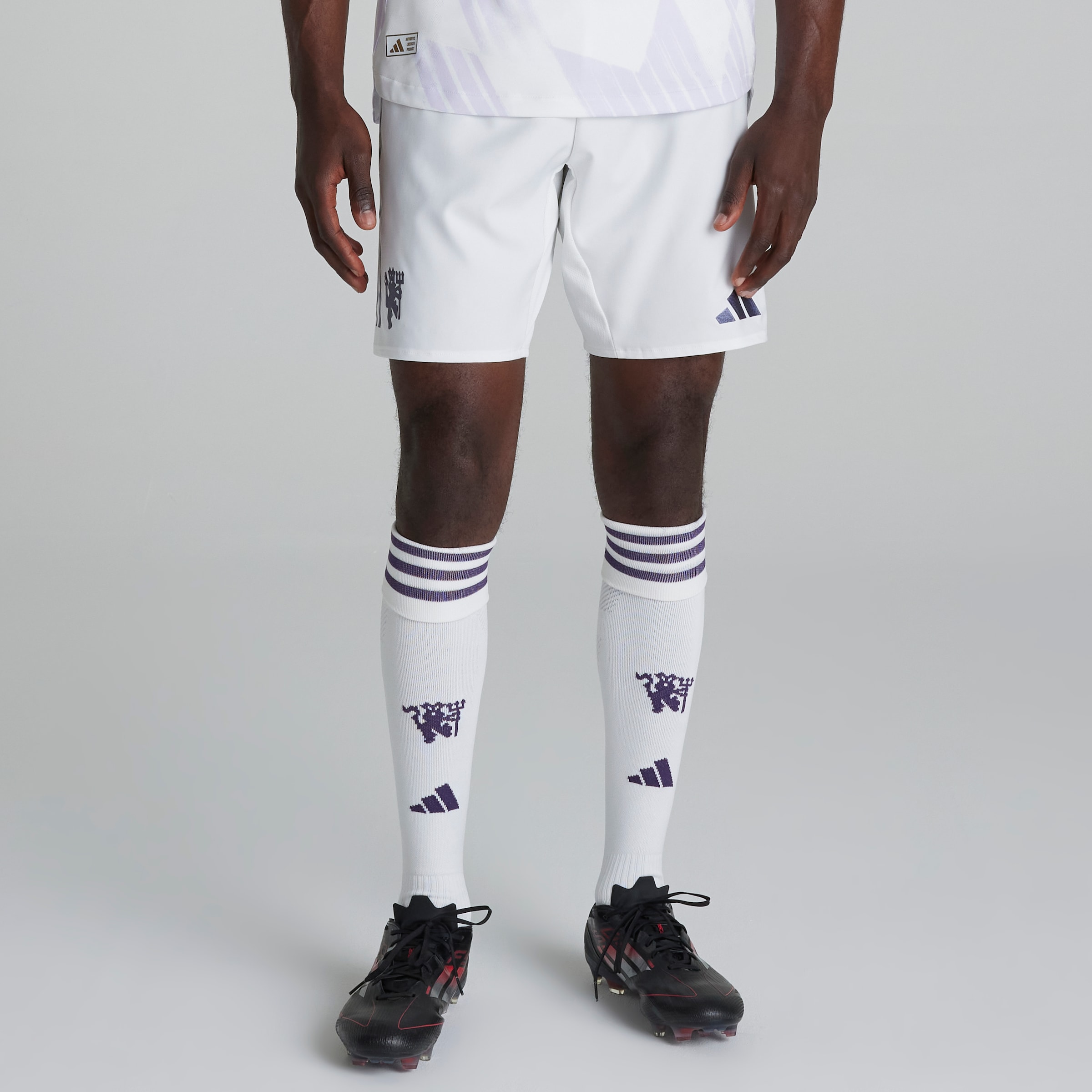 Manchester United 25/26 Adult Away Authentic Short White
