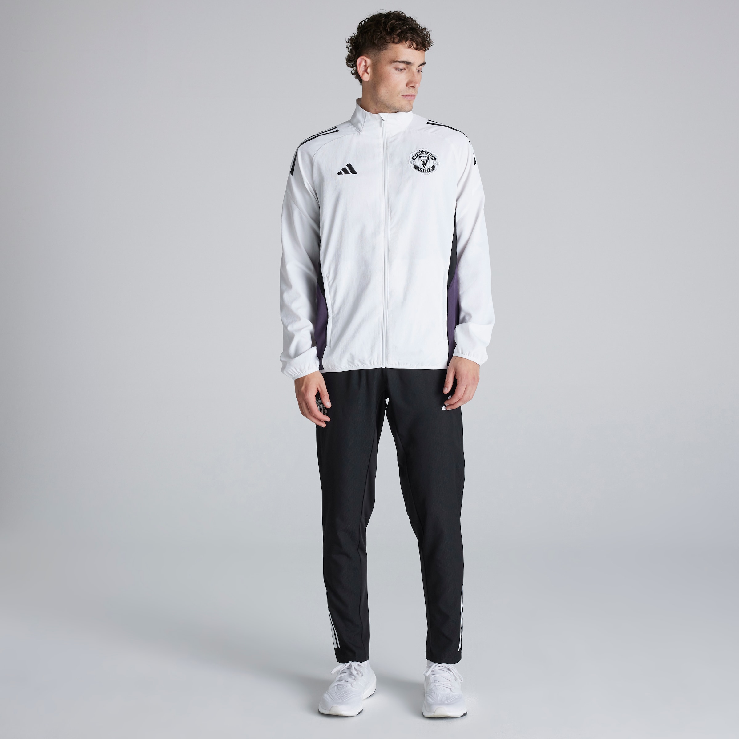Manchester United Tiro 25 Competition Presentation Tracksuit Bottoms Noir Détail [3-7]