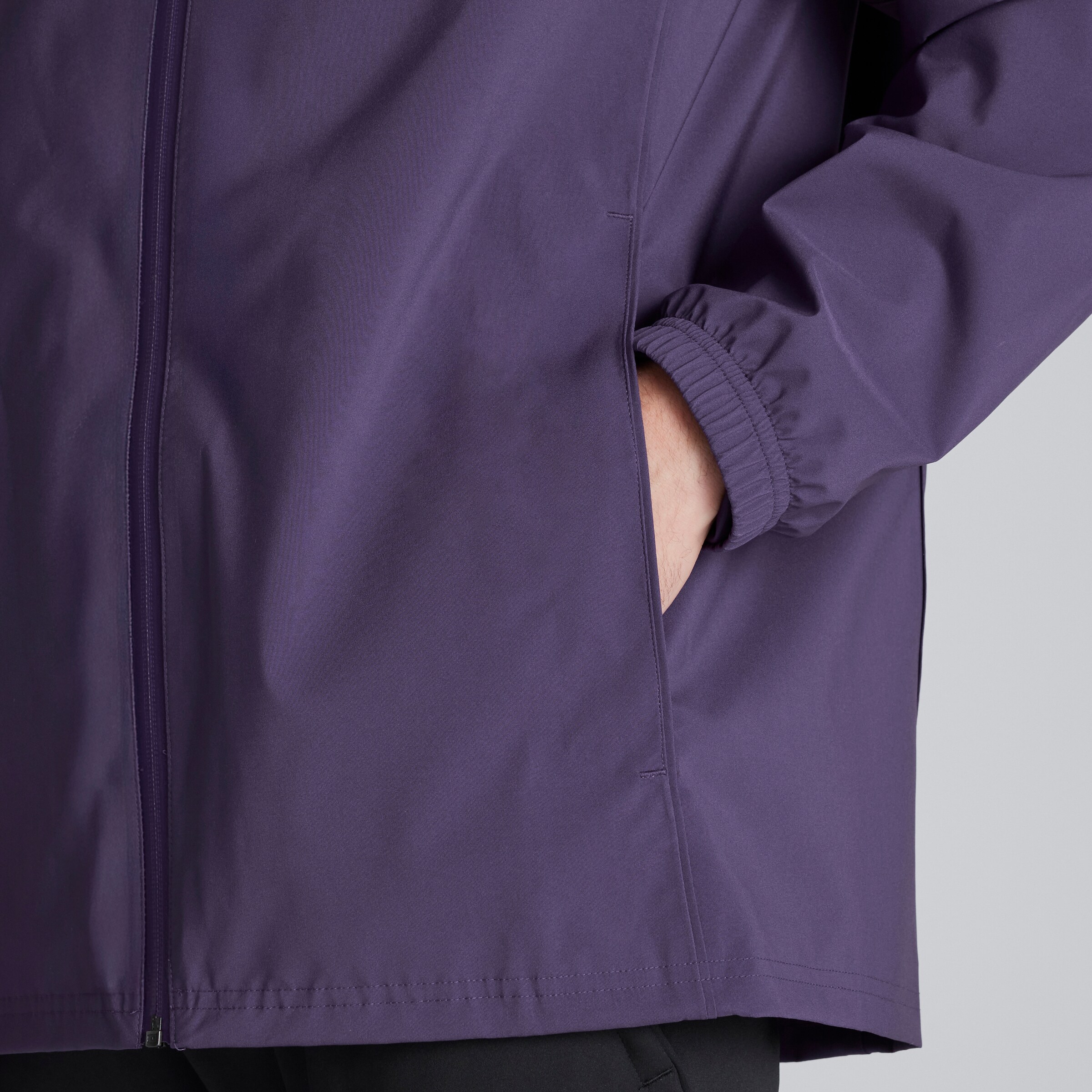 Manchester United Tiro 25 Competition Rain Jacket Purple Detail [4-8]