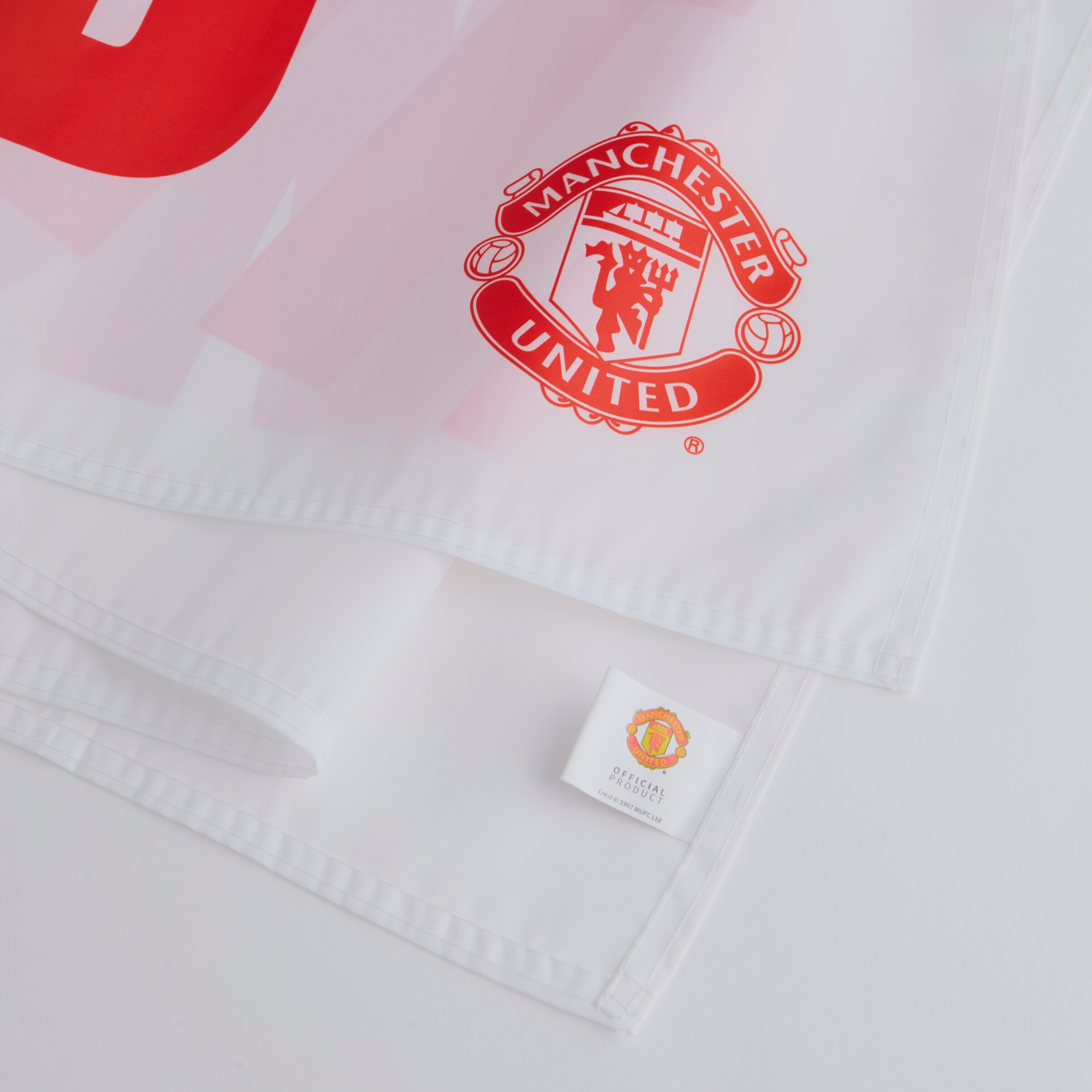 Manchester United Love United Flag White White Detail [2-4]