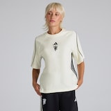 Manchester United x adidas Womens Stadium T-Shirt Cream