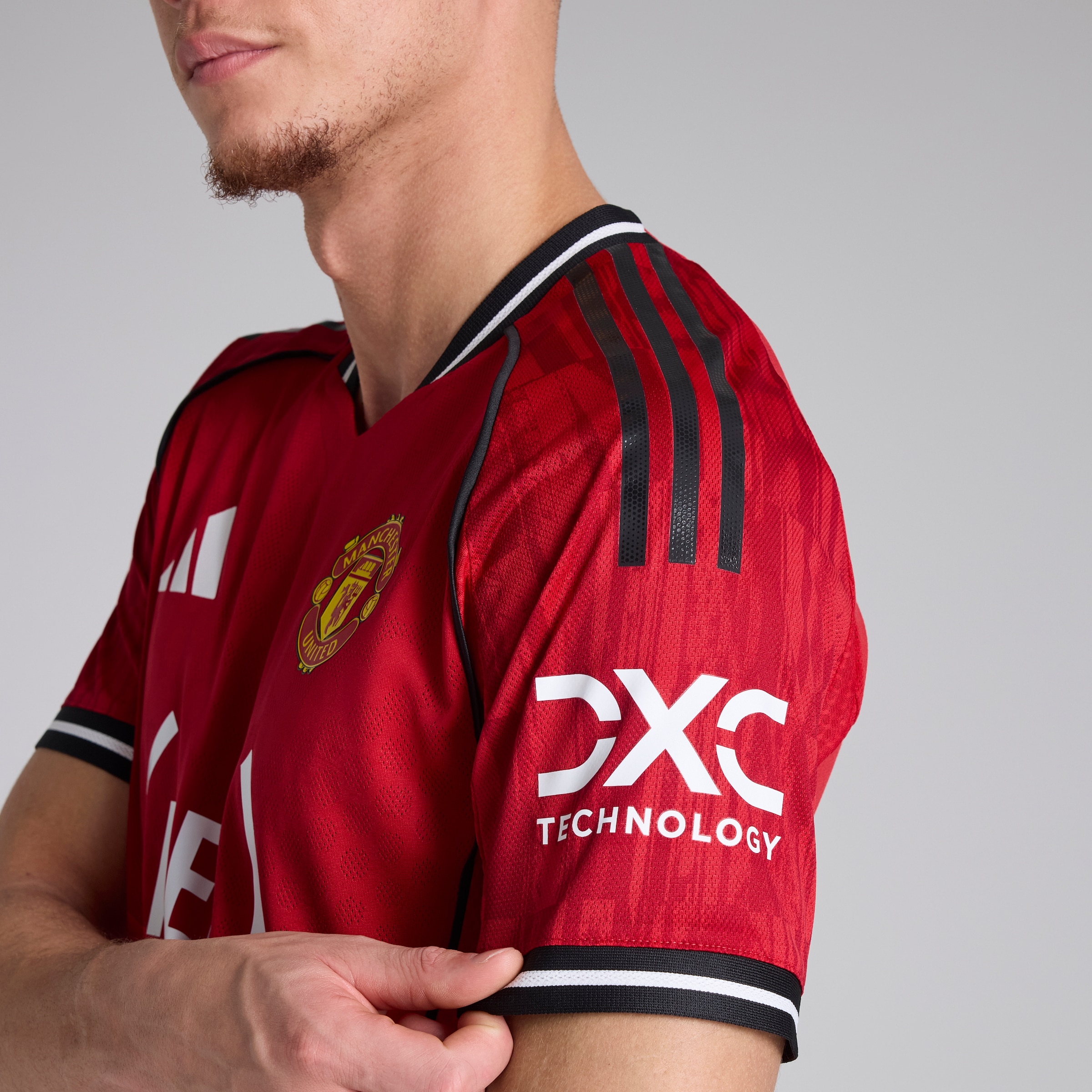 Manchester United Home Authentic RED Jersey Red Detail [6-10]