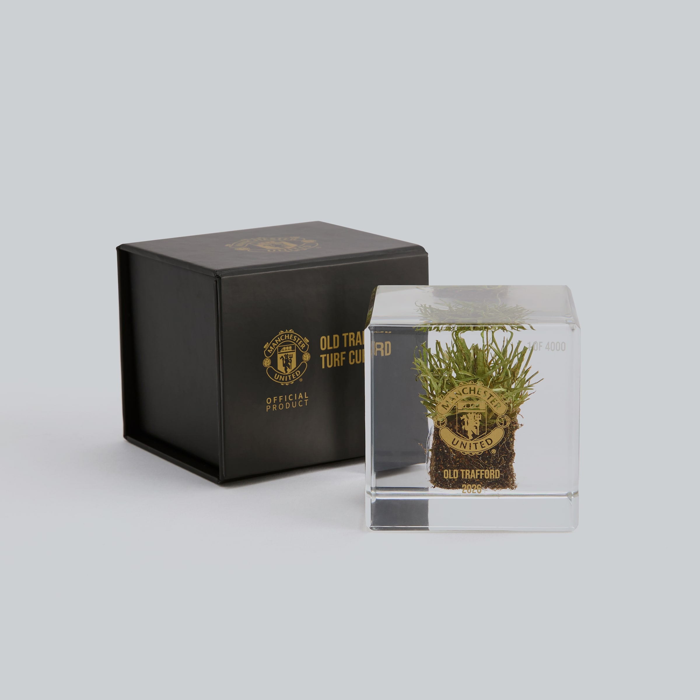 Manchester United 2026 Old Trafford 7x7cm Pitch Cube Green
