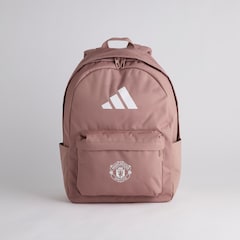 Manchester United x adidas Essentials Classic 3 Bars Backpack Brown