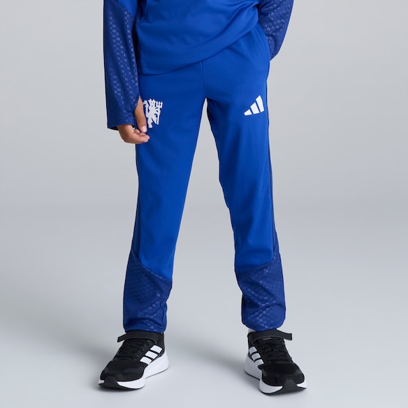 Manchester United Kids 26/27 Cup Training Tiro Pants Blue 蓝色