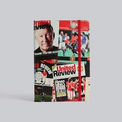 Manchester United United Review Notebook Multi