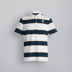 Manchester United x adidas Golf Ultimate365+ Stripe Polo Shirt Multi