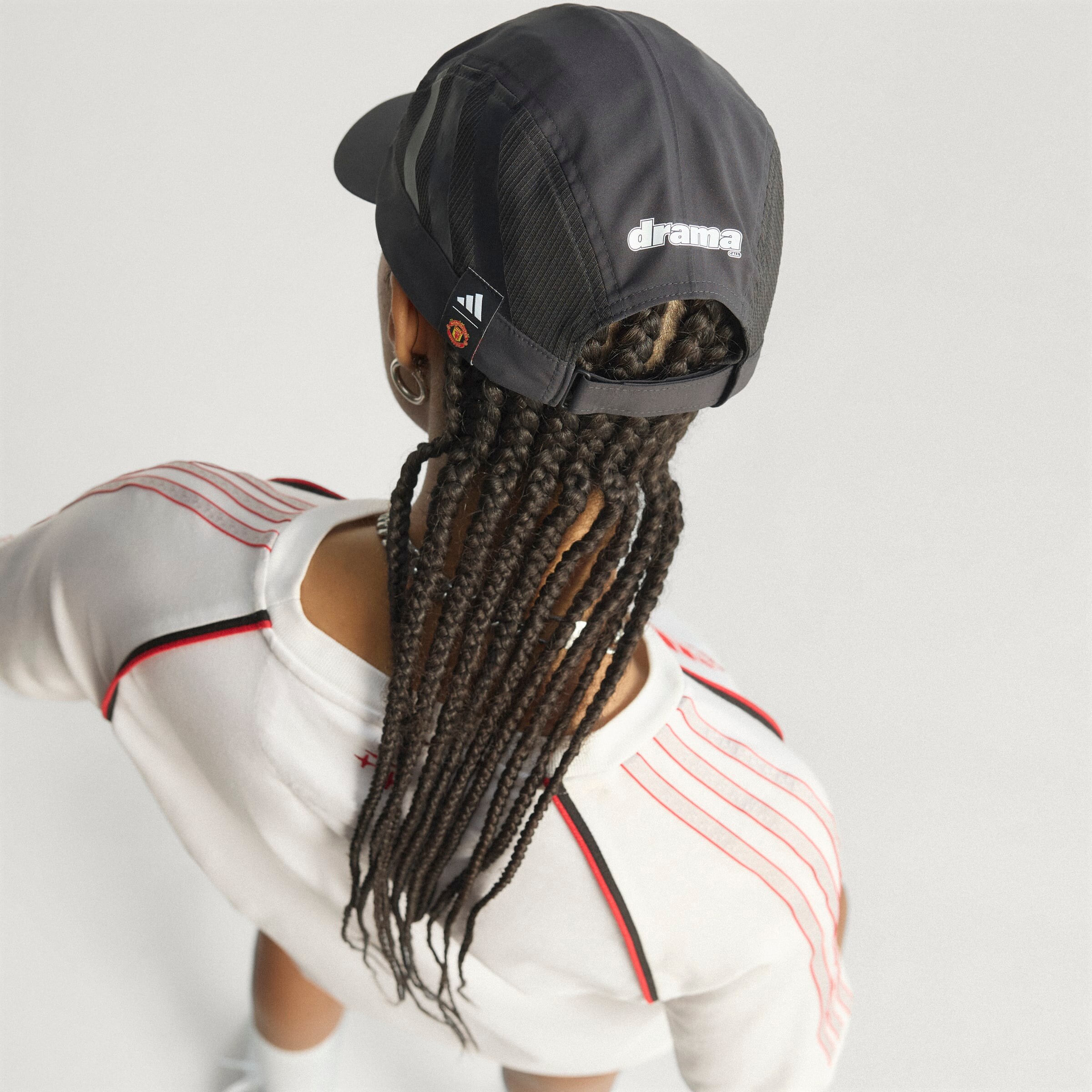 Manchester United x Drama Call Cap Black Detail [2-8]