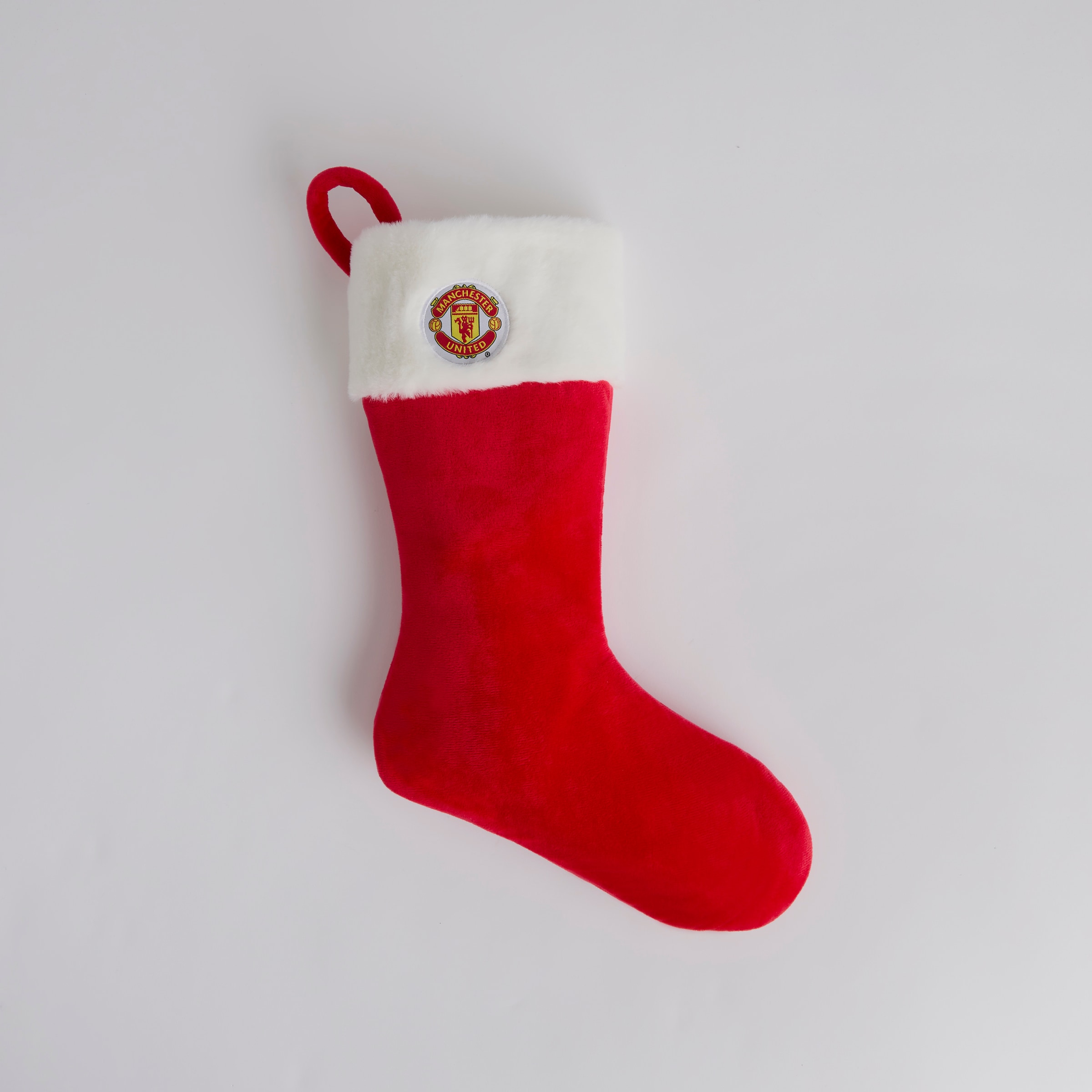 Manchester United Christmas Stocking Red Red