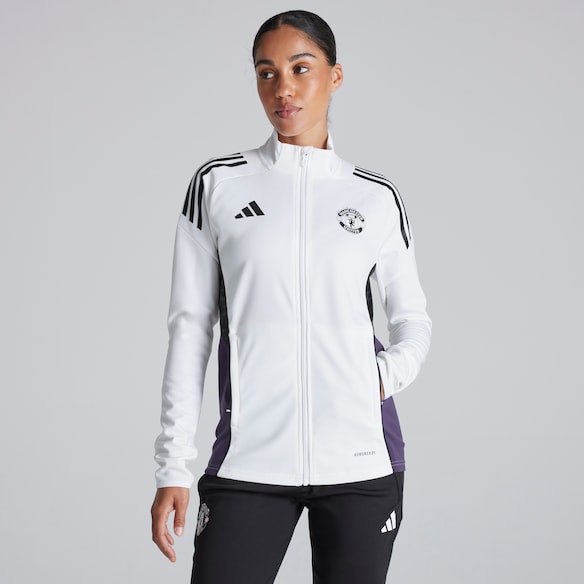 Manchester United Tiro 25 Competition Training Jacket White