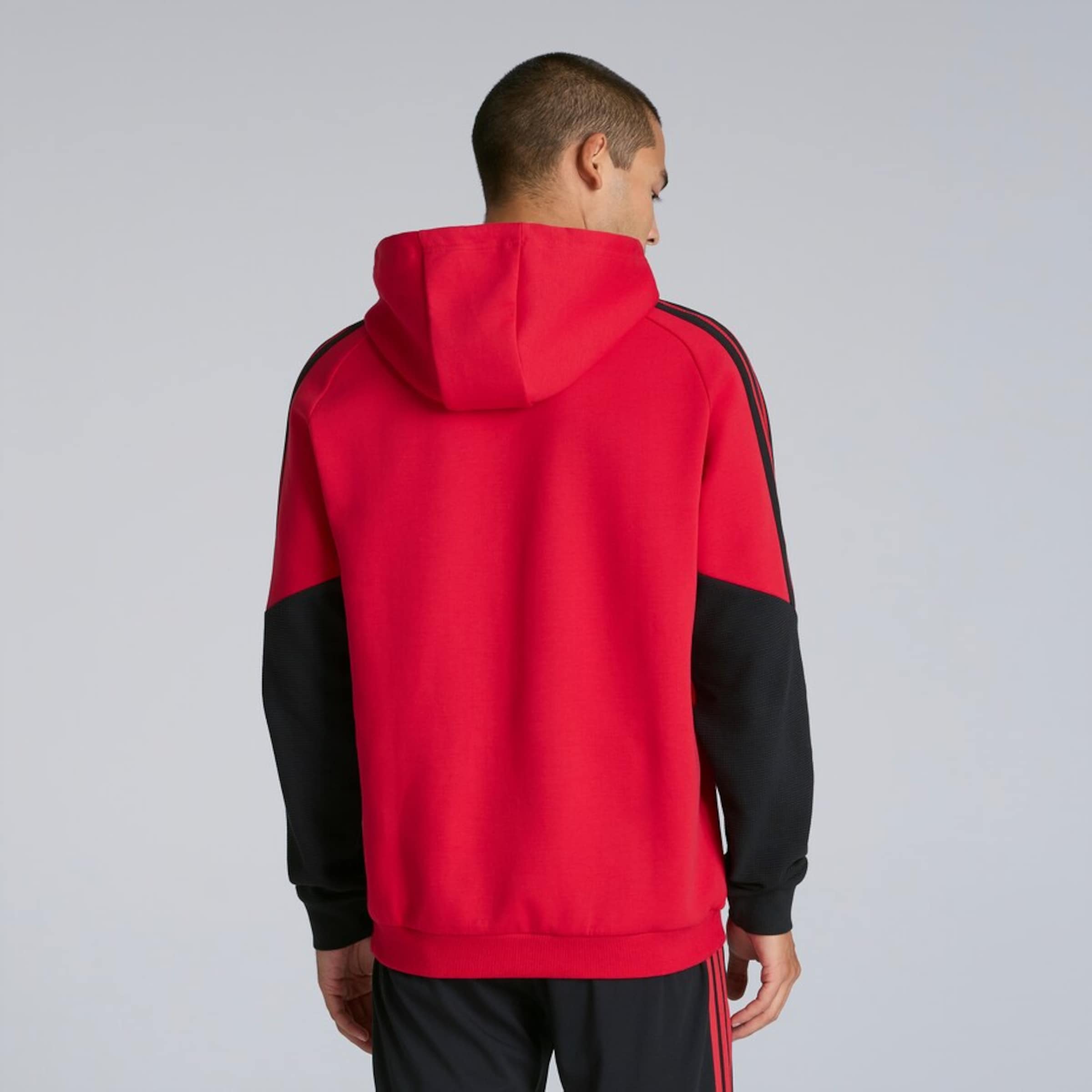 Manchester United 26/27 Training Tiro Hoodie Red (Sponsored) 빨간색 세부 사항 [2-5]