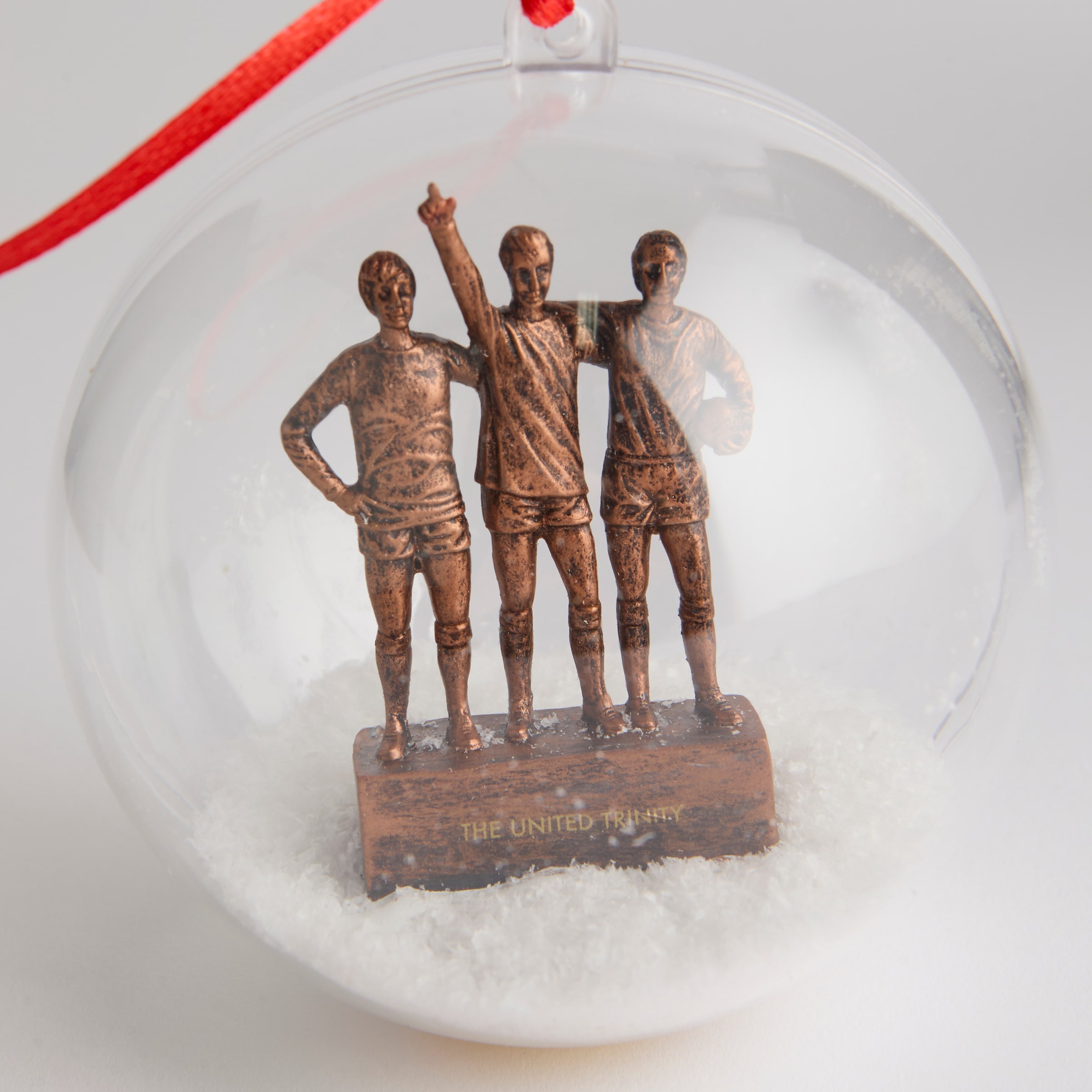 Manchester United Christmas Trinity Ornament Red Red Detail [4-4]