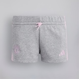 Manchester United x adidas Kids Essentials Shorts Grey Marl